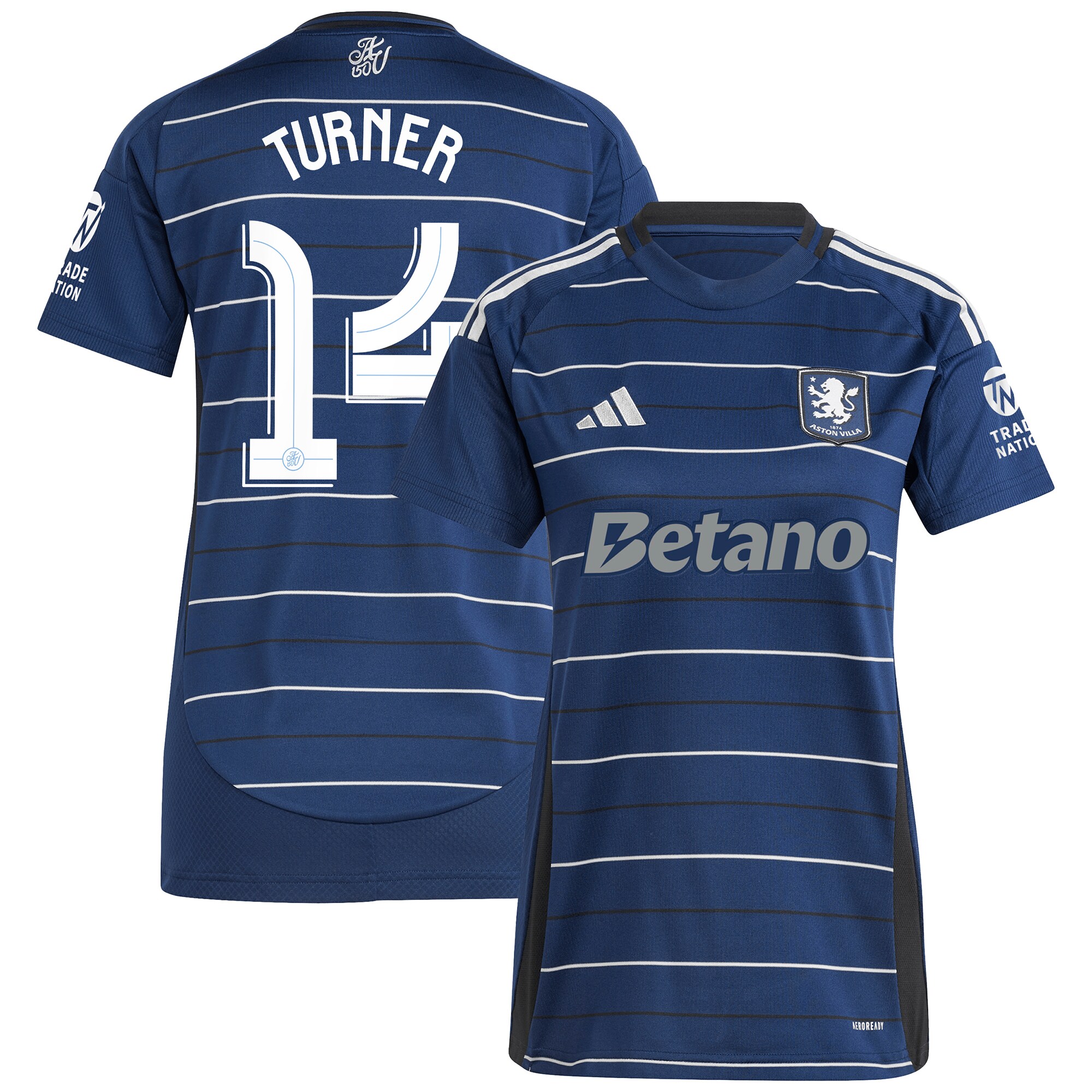 Aston Villa aston villa adidas third shirt 2024-25 – womens with turner 14 cup printing Kits - Official Football Shirts & Training Gear