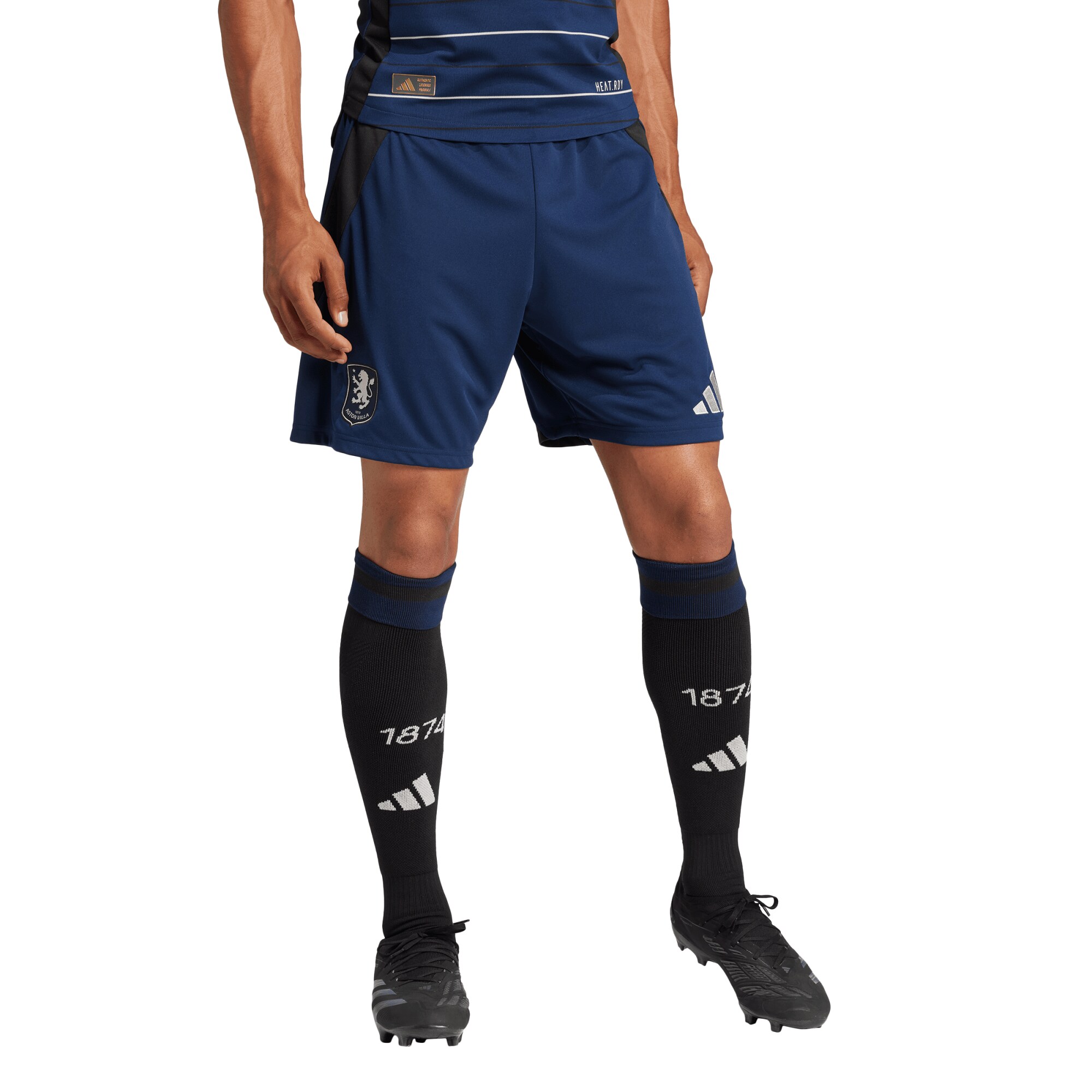 Aston Villa aston villa adidas third shorts 2024-25 with custom printing Kits - Official Football Shirts & Training Gear