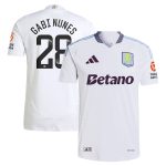 Aston Villa aston villa adidas wsl away authentic shirt 2024-25 with gabi nunes 28 printing Kits - Official Football Shirts & Training Gear
