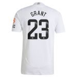 Aston Villa aston villa adidas wsl away authentic shirt 2024-25 with grant 23 printing Kits - Official Football Shirts & Training Gear