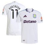 Aston Villa aston villa adidas wsl away authentic shirt 2024-25 with robinson 11 printing Kits - Official Football Shirts & Training Gear