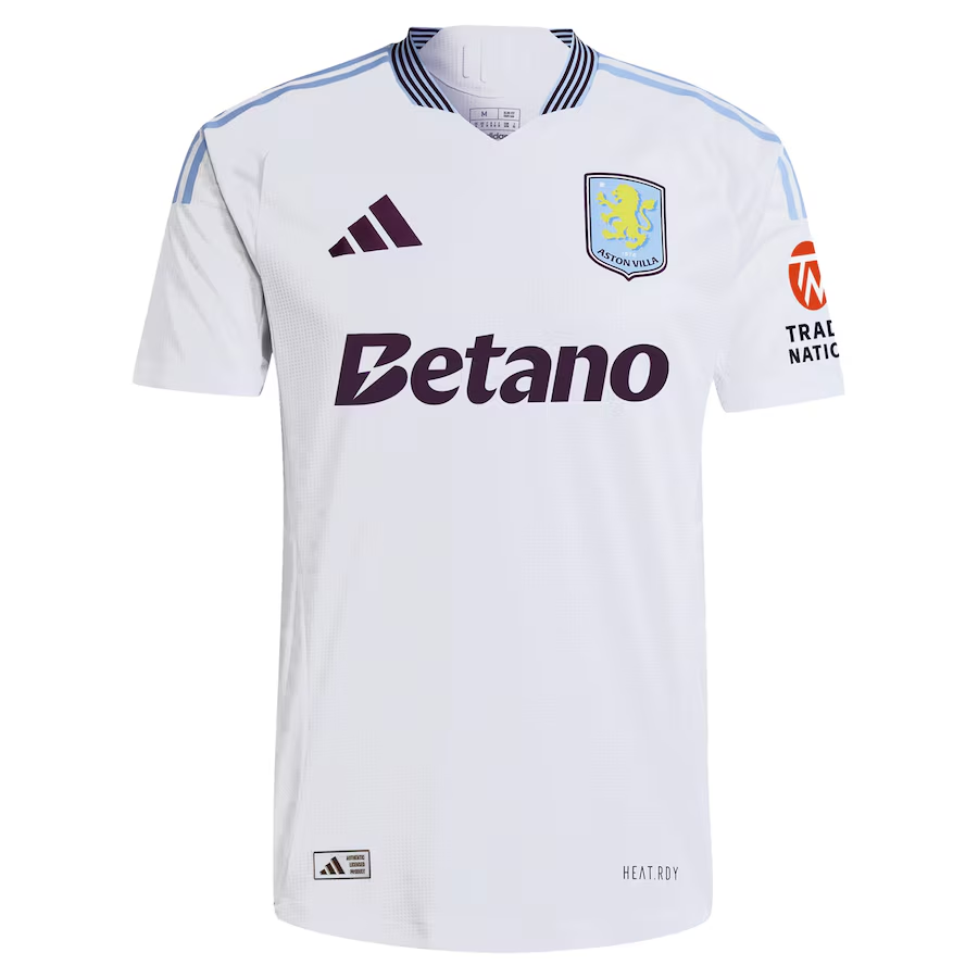 Aston Villa aston villa adidas wsl away authentic shirt 2024-25 with robinson 11 printing Kits - Official Football Shirts & Training Gear