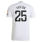 Aston Villa aston villa adidas wsl away authentic shirt 2024-25 with taylor 25 printing Kits - Official Football Shirts & Training Gear