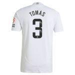 Aston Villa aston villa adidas wsl away authentic shirt 2024-25 with tomás 3 printing Kits - Official Football Shirts & Training Gear