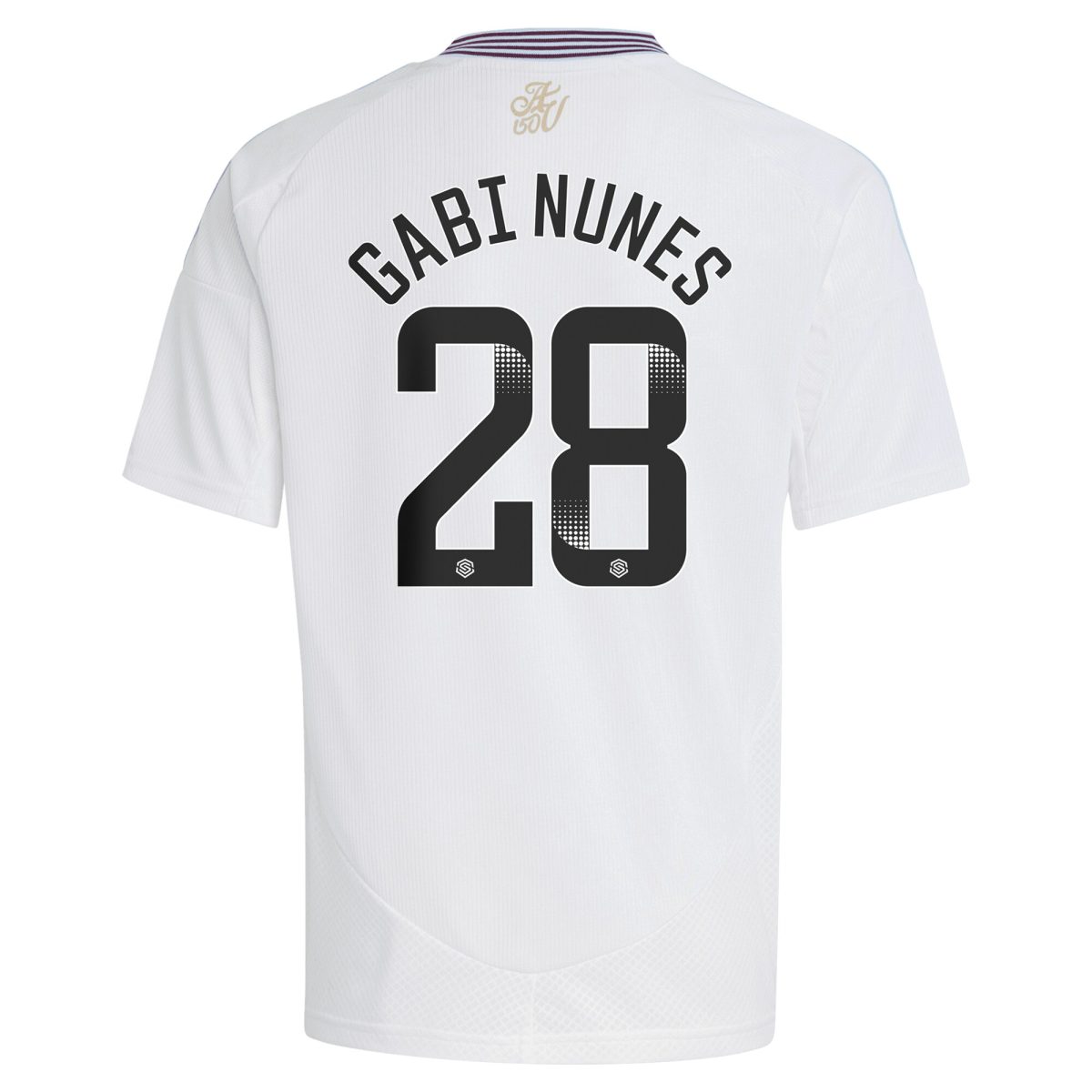 Aston Villa aston villa adidas wsl away shirt 2024-25 – kids with gabi nunes 28 printing Kits - Official Football Shirts & Training Gear