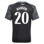 Aston Villa aston villa adidas wsl away shirt 2025-26 – kids with hanson 20 printing Kits - Official Football Shirts & Training Gear