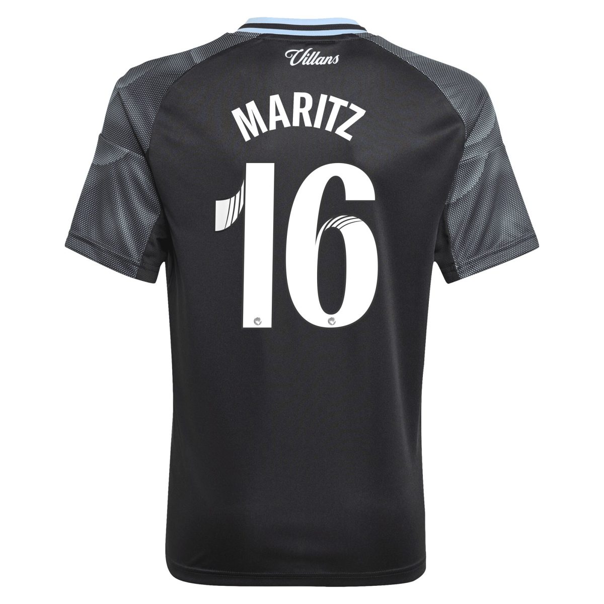 Aston Villa aston villa adidas wsl away shirt 2025-26 – kids with maritz 16 printing Kits - Official Football Shirts & Training Gear