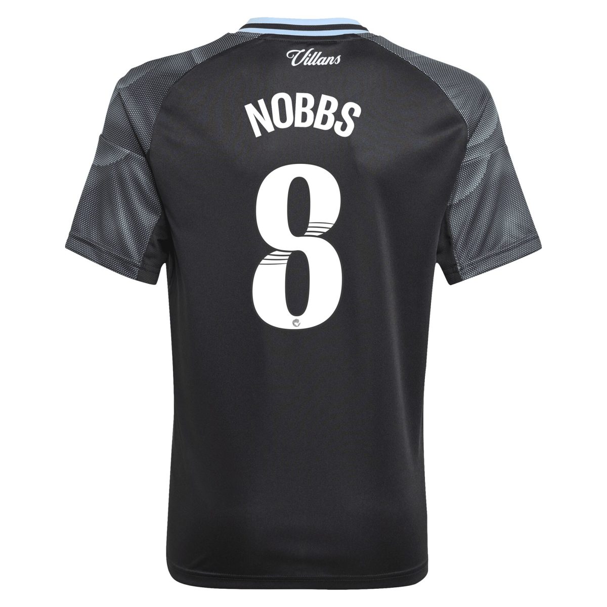 Aston Villa aston villa adidas wsl away shirt 2025-26 – kids with nobbs 8 printing Kits - Official Football Shirts & Training Gear