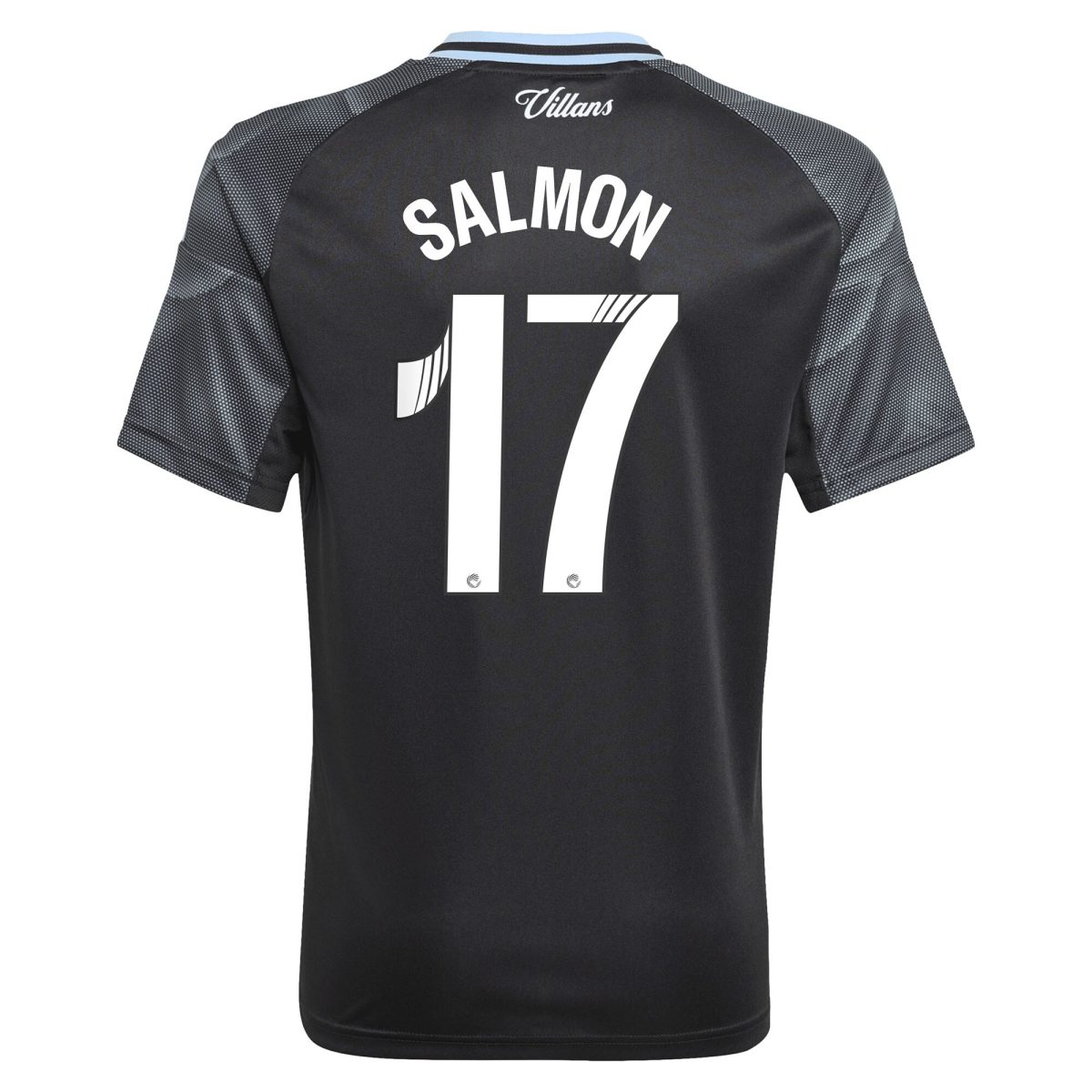 Aston Villa aston villa adidas wsl away shirt 2025-26 – kids with salmon 17 printing Kits - Official Football Shirts & Training Gear
