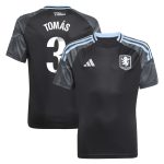 Aston Villa aston villa adidas wsl away shirt 2025-26 – kids with tomás 3 printing Kits - Official Football Shirts & Training Gear