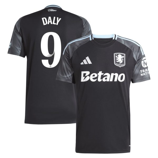 Aston Villa aston villa adidas wsl away shirt 2025-26 with daly 9 printing Kits - Official Football Shirts & Training Gear