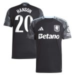 Aston Villa aston villa adidas wsl away shirt 2025-26 with hanson 20 printing Kits - Official Football Shirts & Training Gear