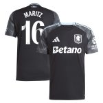 Aston Villa aston villa adidas wsl away shirt 2025-26 with maritz 16 printing Kits - Official Football Shirts & Training Gear