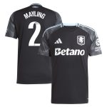 Aston Villa aston villa adidas wsl away shirt 2025-26 with mayling 2 printing Kits - Official Football Shirts & Training Gear