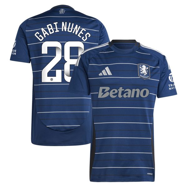 Aston Villa aston villa adidas wsl third shirt 2024-25 with gabi nunes 28 printing Kits - Official Football Shirts & Training Gear