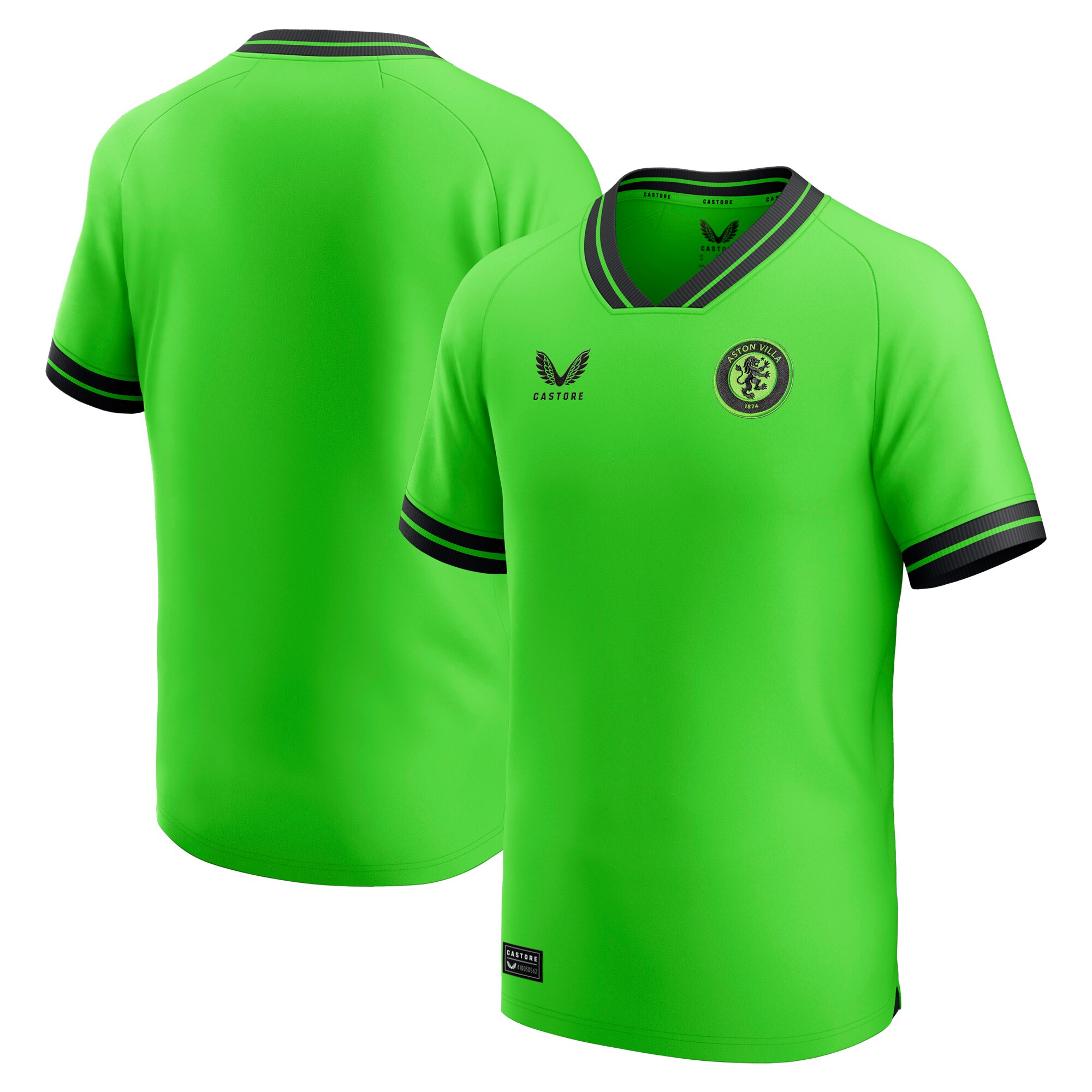 Aston Villa aston villa castore away goalkeeper shirt 2023-24 – kids with custom printing Kits - Official Football Shirts & Training Gear