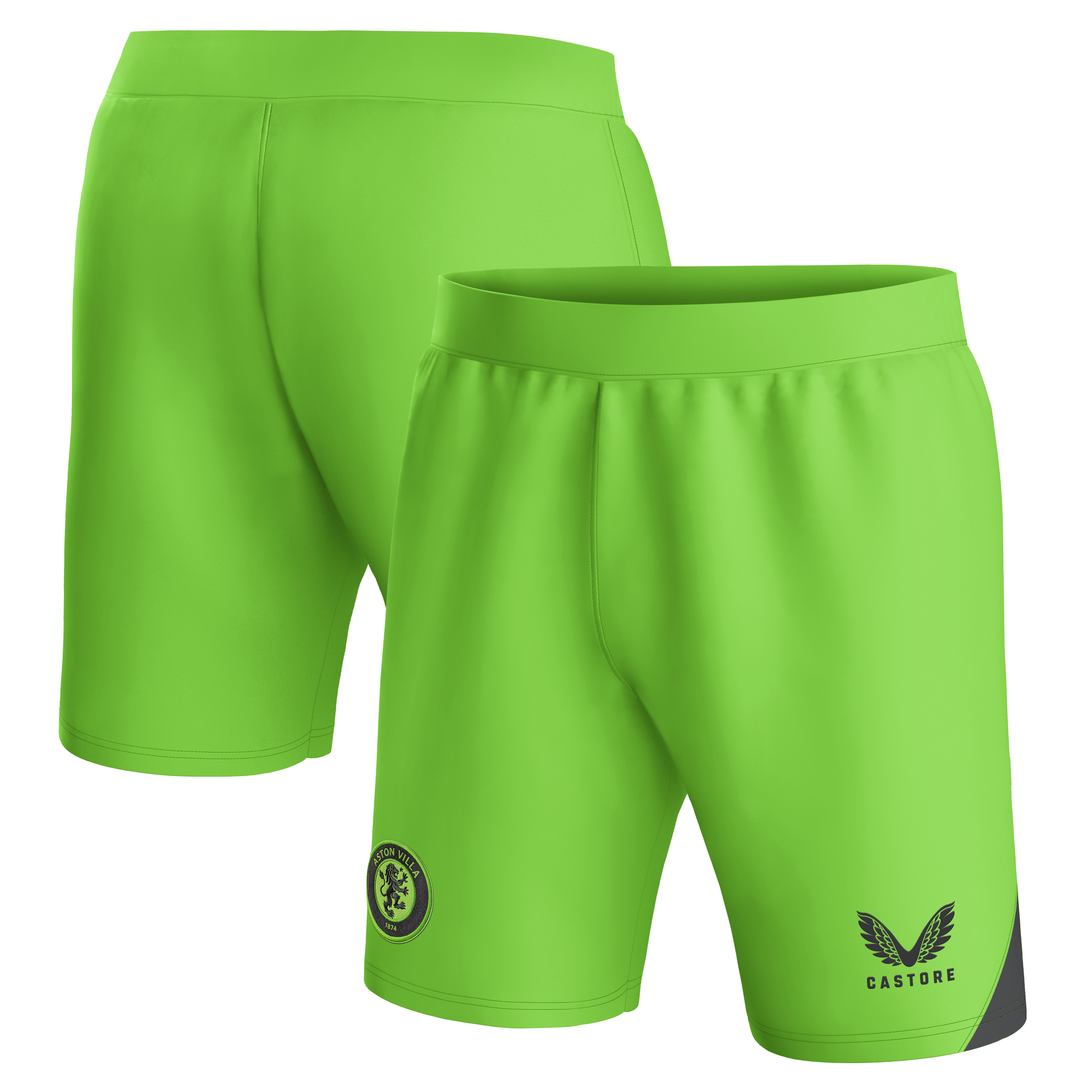 Aston Villa aston villa castore away goalkeeper shorts 2023-24 – kids – 13385917 with custom printing Kits - Official Football Shirts & Training Gear