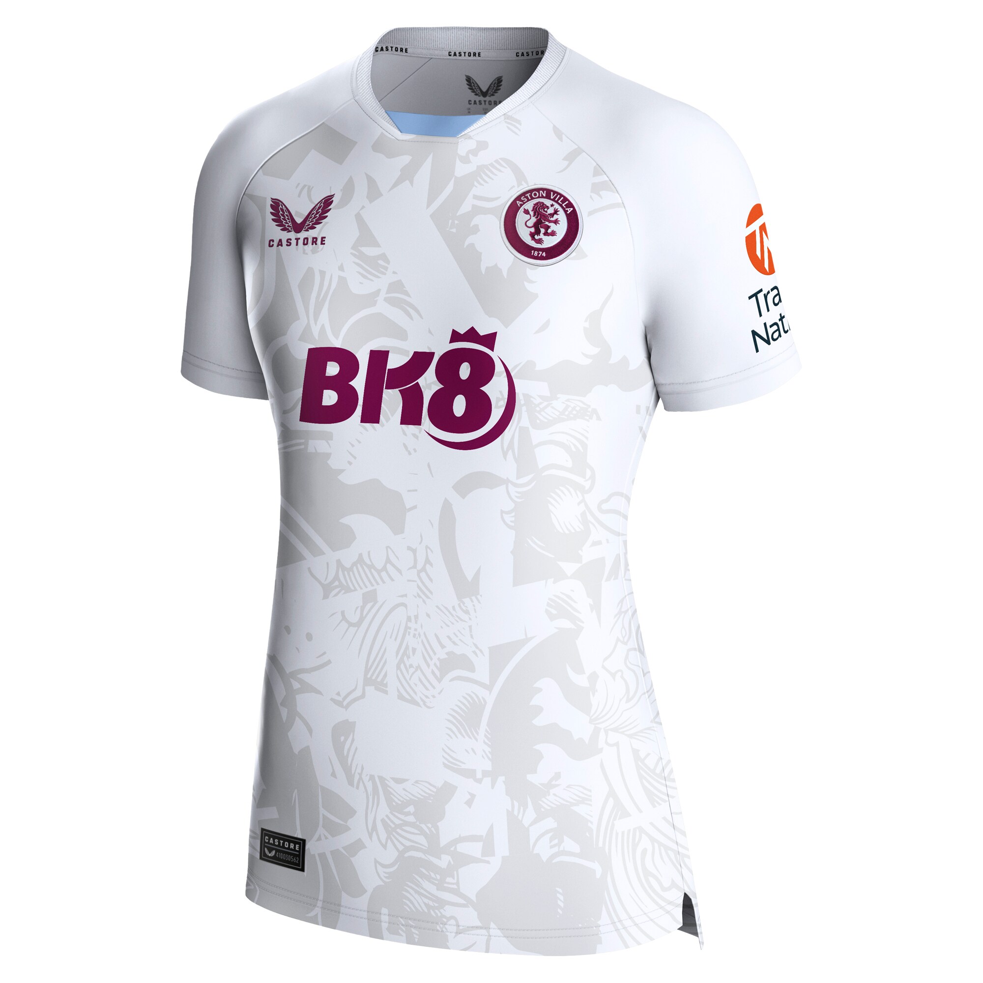 Aston Villa aston villa castore away shirt 2023-24 – womens with custom printing Kits - Official Football Shirts & Training Gear