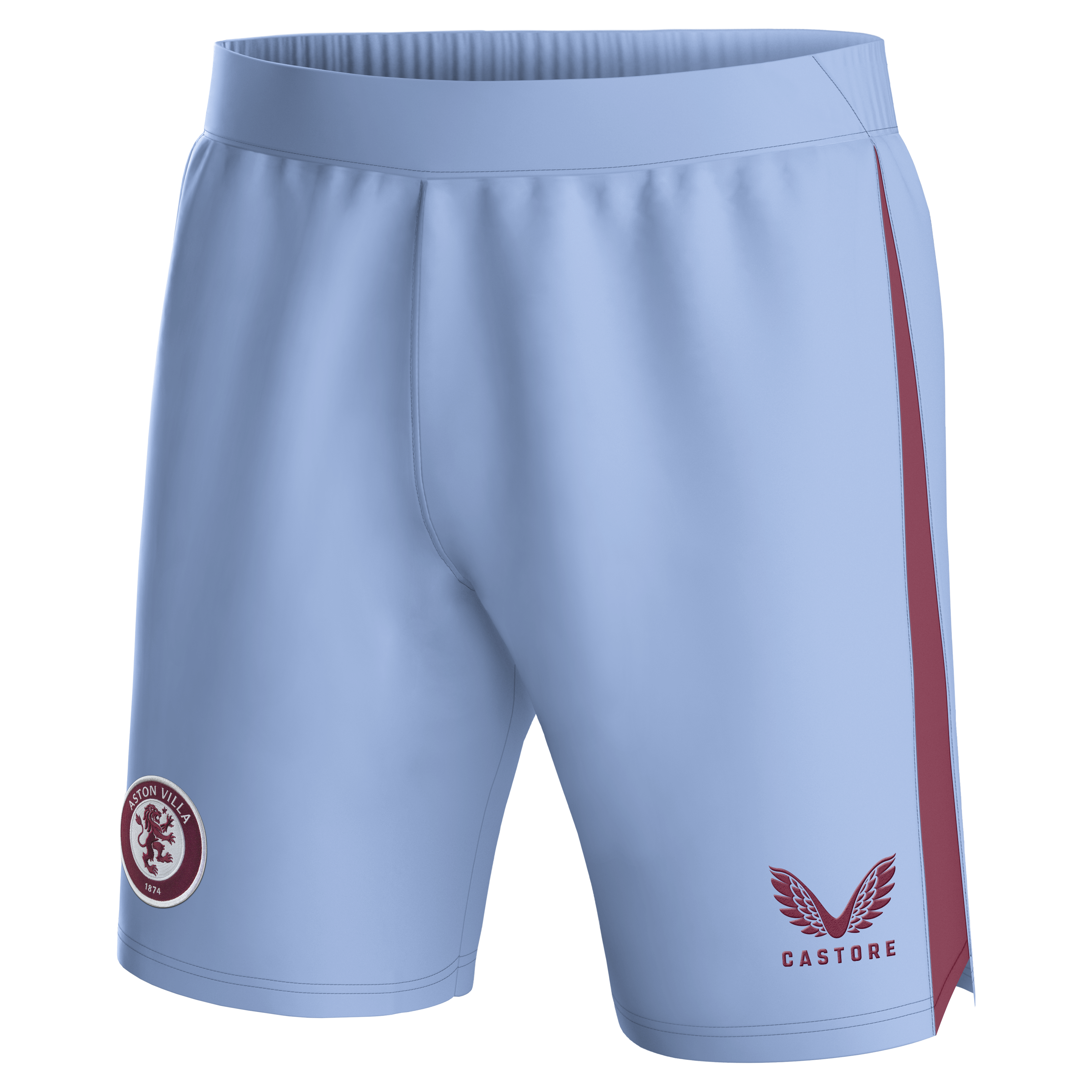 Aston Villa aston villa castore away shorts 2023-24 with custom printing Kits - Official Football Shirts & Training Gear