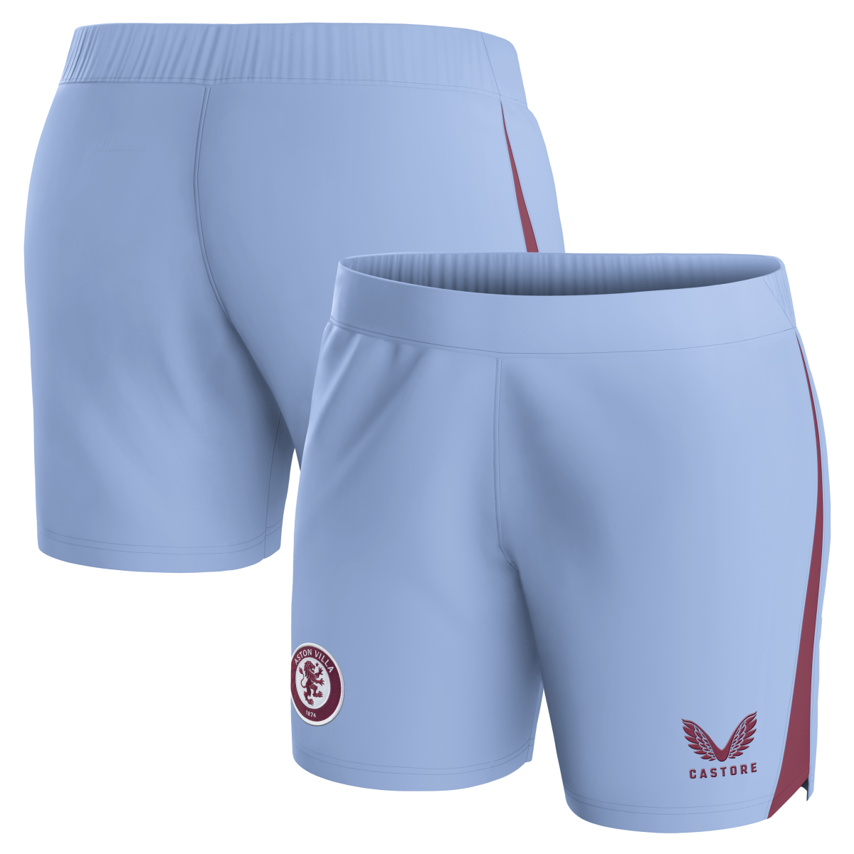 Aston Villa aston villa castore away shorts 2023-24 – womens with custom printing Kits - Official Football Shirts & Training Gear