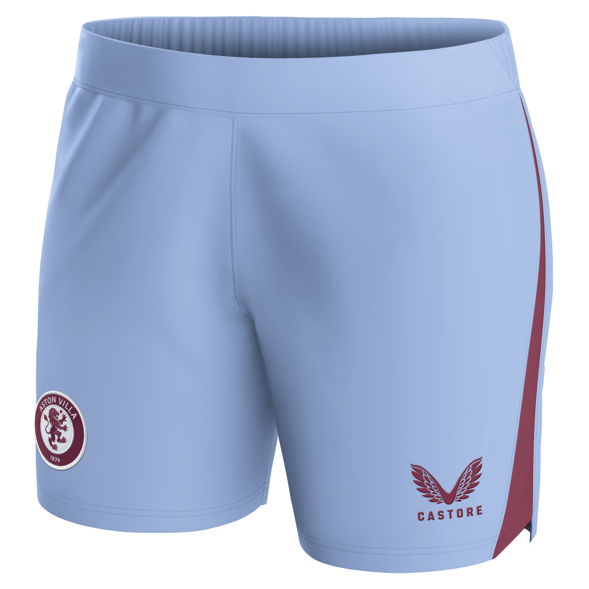 Aston Villa aston villa castore away shorts 2023-24 – womens with custom printing Kits - Official Football Shirts & Training Gear