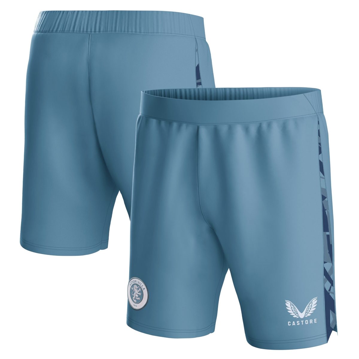 Aston Villa aston villa castore third shorts 2023-24 – kids with custom printing Kits - Official Football Shirts & Training Gear