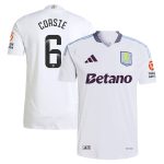 Aston Villa aston villa wsl adidas away authentic shirt 2024-25 with corsie 6 printing Kits - Official Football Shirts & Training Gear
