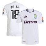 Aston Villa aston villa wsl adidas away authentic shirt 2024-25 with mullett 18 printing Kits - Official Football Shirts & Training Gear
