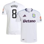 Aston Villa aston villa wsl adidas away authentic shirt 2024-25 with nobbs 8 printing Kits - Official Football Shirts & Training Gear
