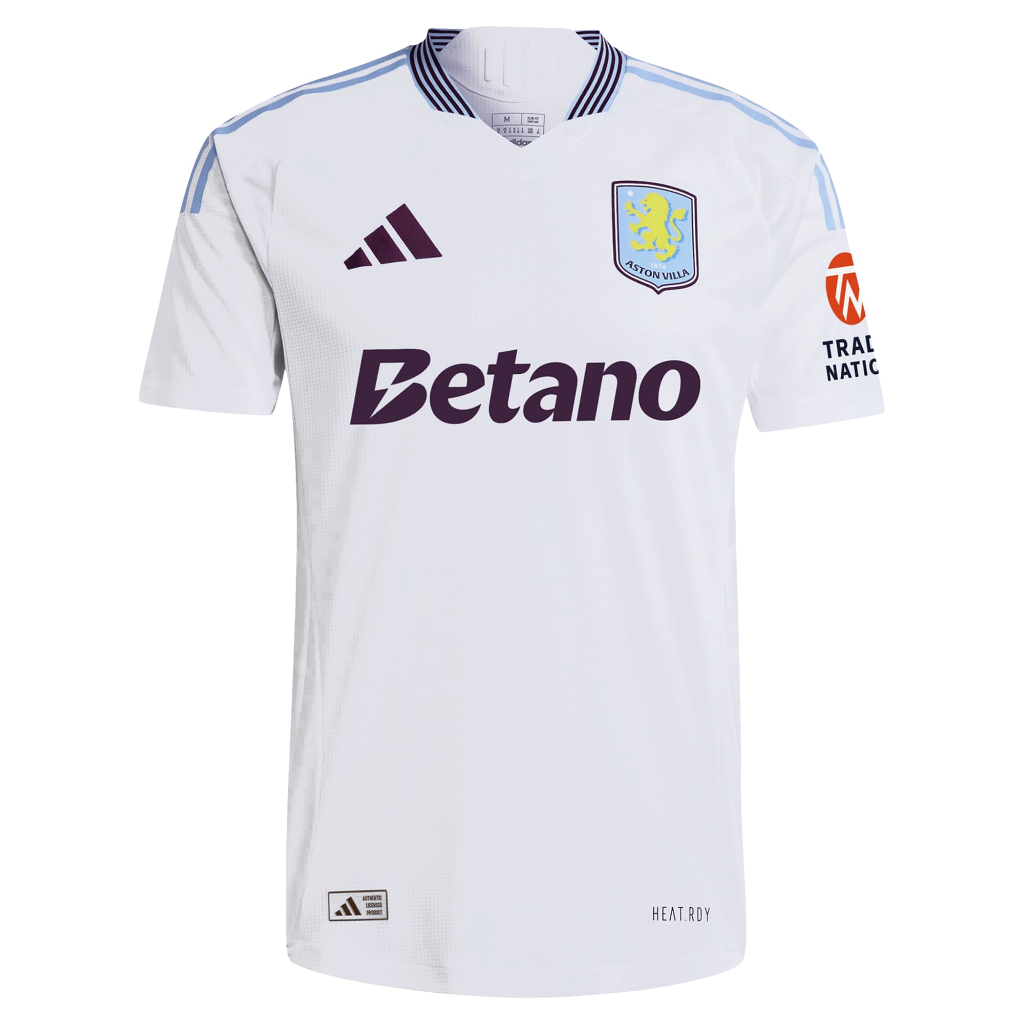 Aston Villa aston villa wsl adidas away authentic shirt 2024-25 with nobbs 8 printing Kits - Official Football Shirts & Training Gear