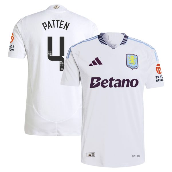 Aston Villa aston villa wsl adidas away authentic shirt 2024-25 with patten 4 printing Kits - Official Football Shirts & Training Gear