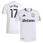 Aston Villa aston villa wsl adidas away authentic shirt 2024-25 with salmon 17 printing Kits - Official Football Shirts & Training Gear