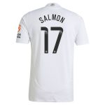 Aston Villa aston villa wsl adidas away authentic shirt 2024-25 with salmon 17 printing Kits - Official Football Shirts & Training Gear