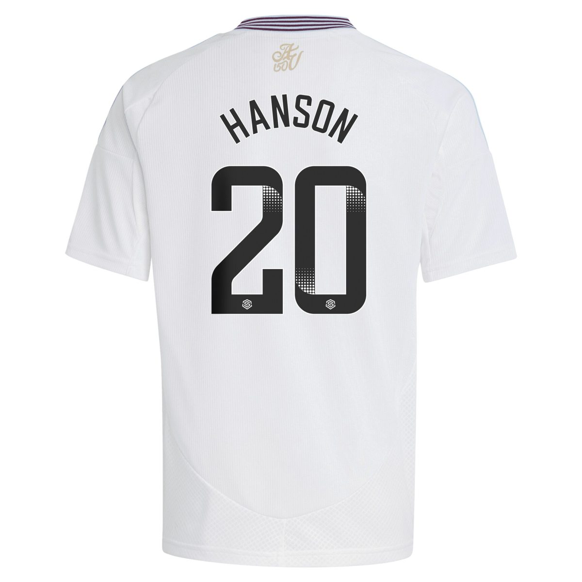 Aston Villa aston villa wsl adidas away shirt 2024-25 – kids with hanson 20 printing Kits - Official Football Shirts & Training Gear