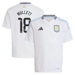 Aston Villa aston villa wsl adidas away shirt 2024-25 – kids with mullett 18 printing Kits - Official Football Shirts & Training Gear