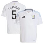 Aston Villa aston villa wsl adidas away shirt 2024-25 – kids with staniforth 5 printing Kits - Official Football Shirts & Training Gear