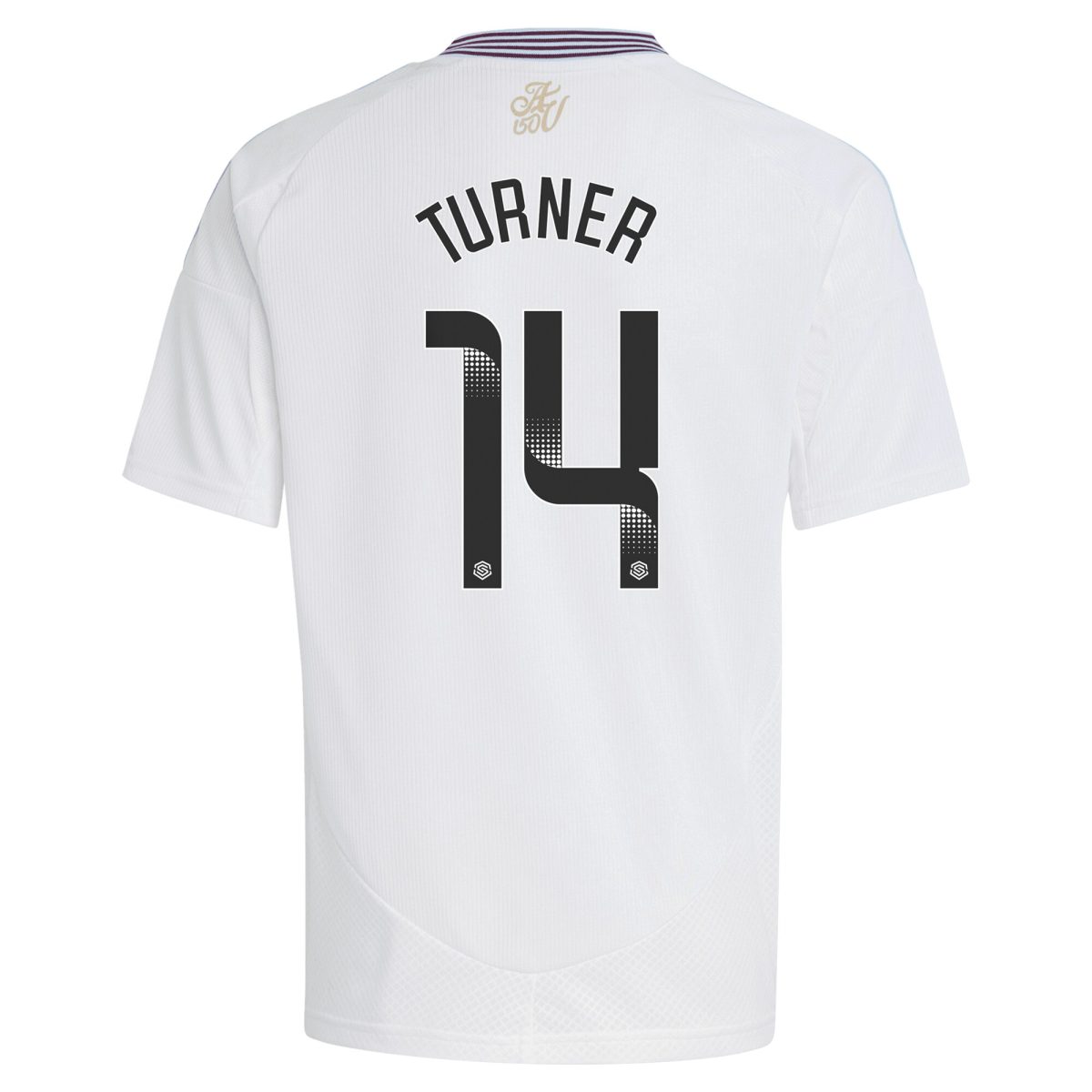 Aston Villa aston villa wsl adidas away shirt 2024-25 – kids with turner 14 printing Kits - Official Football Shirts & Training Gear