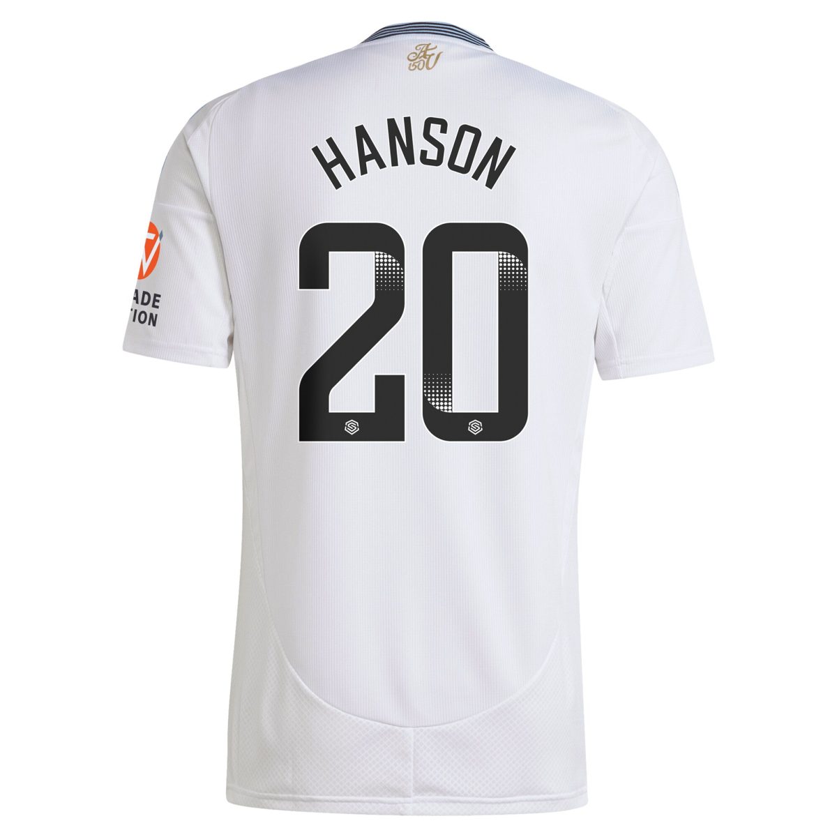 Aston Villa aston villa wsl adidas away shirt 2024-25 with hanson 20 printing Kits - Official Football Shirts & Training Gear