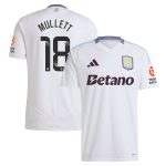 Aston Villa aston villa wsl adidas away shirt 2024-25 with mullett 18 printing Kits - Official Football Shirts & Training Gear