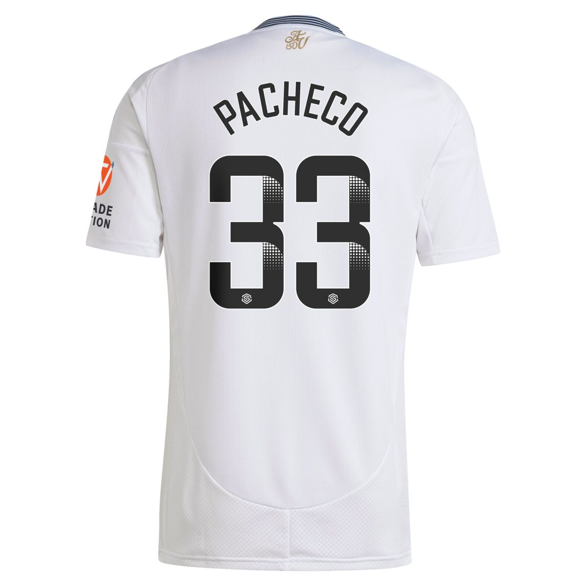 Aston Villa aston villa wsl adidas away shirt 2024-25 with pacheco 33 printing Kits - Official Football Shirts & Training Gear