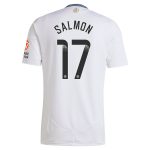 Aston Villa aston villa wsl adidas away shirt 2024-25 with salmon 17 printing Kits - Official Football Shirts & Training Gear