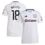 Aston Villa aston villa wsl adidas away shirt 2024-25 – womens with mullett 18 printing Kits - Official Football Shirts & Training Gear