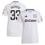 Aston Villa aston villa wsl adidas away shirt 2024-25 – womens with pacheco 33 printing Kits - Official Football Shirts & Training Gear