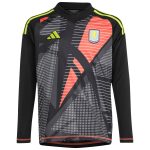 Aston Villa aston villa wsl adidas goalkeeper shirt 2024-25 – long sleeve – kids with talbert 26 printing Kits - Official Football Shirts & Training Gear
