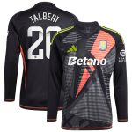Aston Villa aston villa wsl adidas goalkeeper shirt 2024-25 – long sleeve with talbert 26 printing Kits - Official Football Shirts & Training Gear