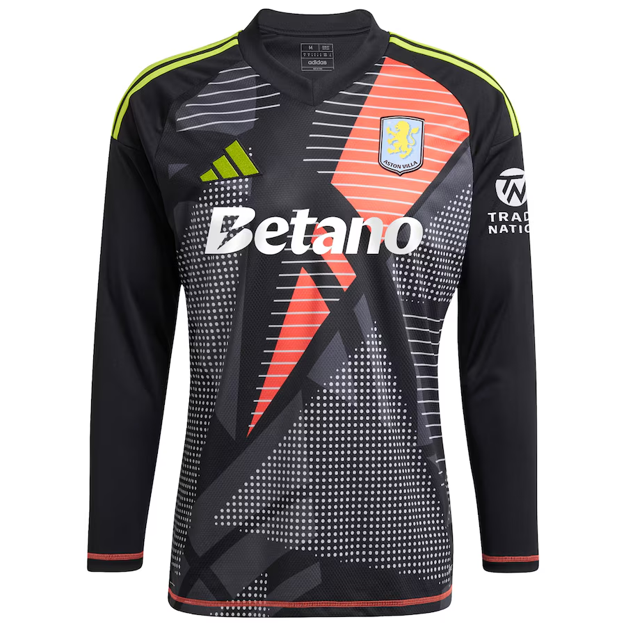 Aston Villa aston villa wsl adidas goalkeeper shirt 2024-25 – long sleeve with talbert 26 printing Kits - Official Football Shirts & Training Gear