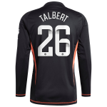 Aston Villa aston villa wsl adidas goalkeeper shirt 2024-25 – long sleeve with talbert 26 printing Kits - Official Football Shirts & Training Gear