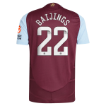 Aston Villa aston villa wsl adidas home authentic shirt 2024-25 with baijings 22 printing Kits - Official Football Shirts & Training Gear