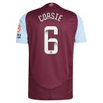 Aston Villa aston villa wsl adidas home authentic shirt 2024-25 with corsie 6 printing Kits - Official Football Shirts & Training Gear