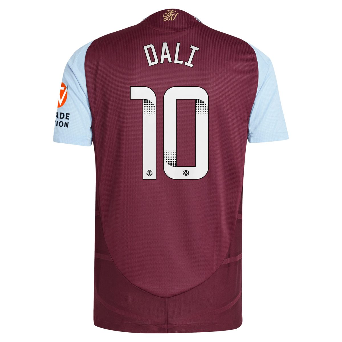 Aston Villa aston villa wsl adidas home authentic shirt 2024-25 with dali 10 printing Kits - Official Football Shirts & Training Gear